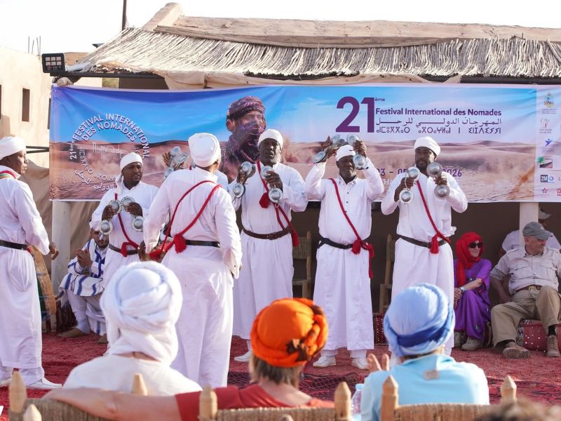 اختتام المهرجان الدولي للرحل بمحاميد الغزلان 2026: احتفاء عالمي بالثقافة الصحراوية وإشعاع فني يعانق المستقبل