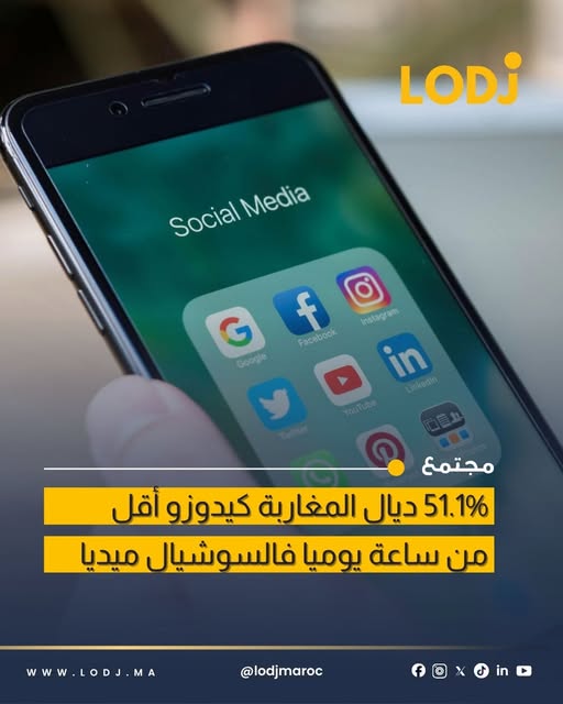 تقرير: استعمال وسائل التواصل الاجتماعي بالمغرب يبقى معتدلا لدى الأسر