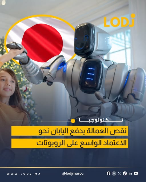 اليابان تواجه أزمة ديمغرافية تدفعها للاعتماد المتزايد على الروبوتات