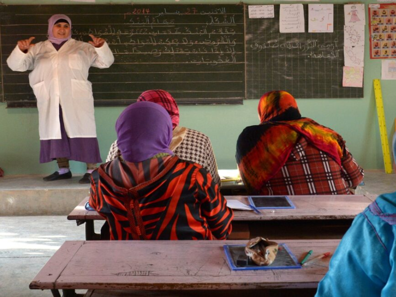 653 ألف مستفيد يسجلون حضورهم في برامج محاربة الأمية 84% منها نساء