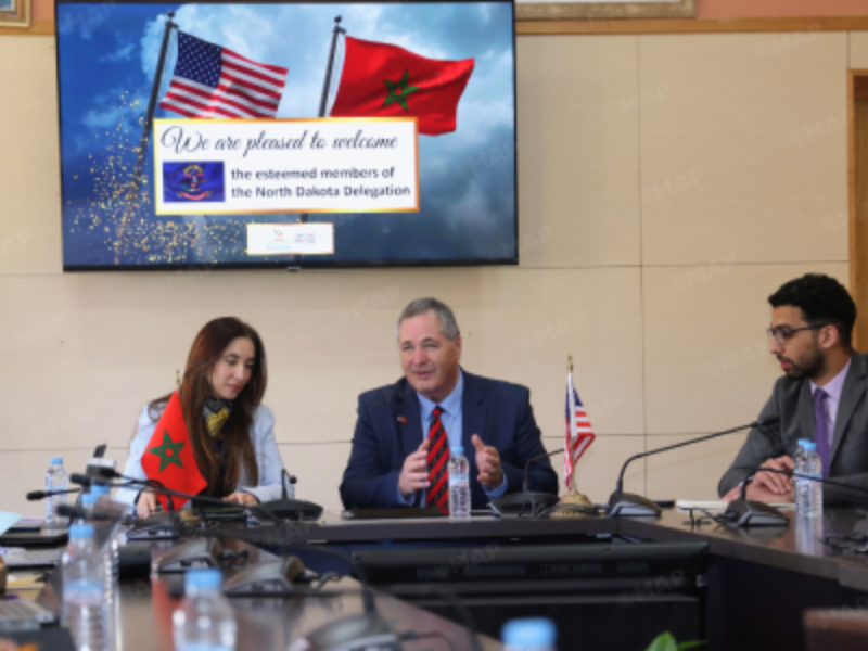 الرباط تبحث تعزيز التعاون الزراعي مع ولاية داكوتا الشمالية الأمريكية