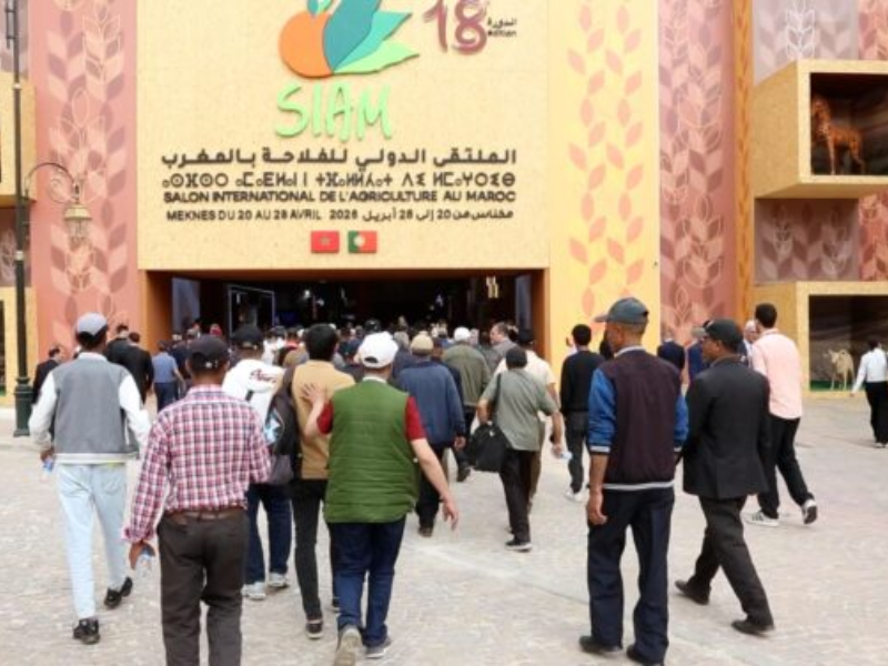 مكناس تحتضن 1.1 مليون زائر و1500 عارض في الدورة 18 للملتقى الدولي للفلاحة