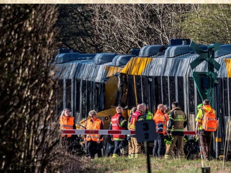 إصابات في حادث اصطدام قطارين قرب كوبنهاغن واستنفار لفرق الإنقاذ في الدنمارك