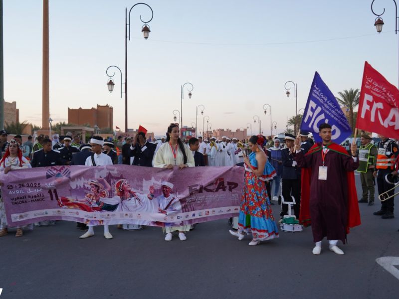 زاكورة على إيقاع العالم: كرنفال “فيكاب” يحول المدينة إلى منصة عالمية للفنون الشعبية