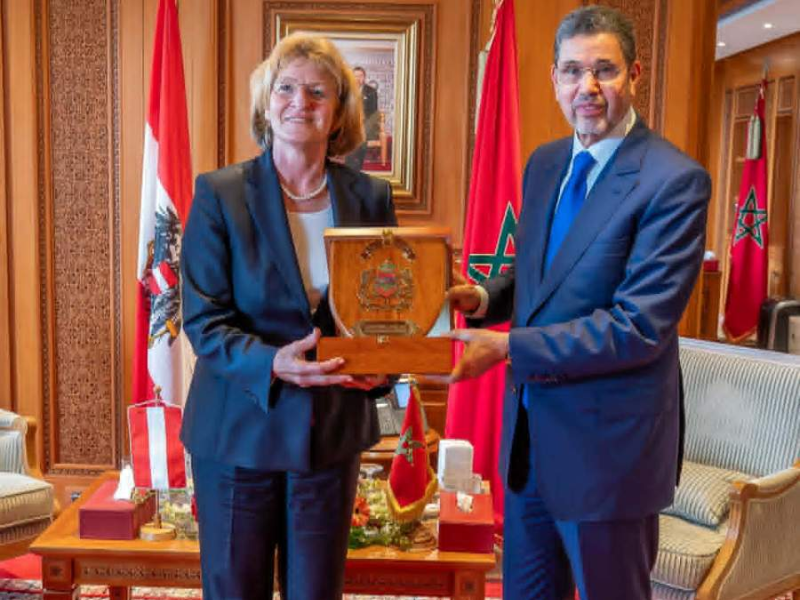 عبد النباوي يستقبل المدعية العامة للنمسا في لقاء يعكس انفتاح القضاء المغربي