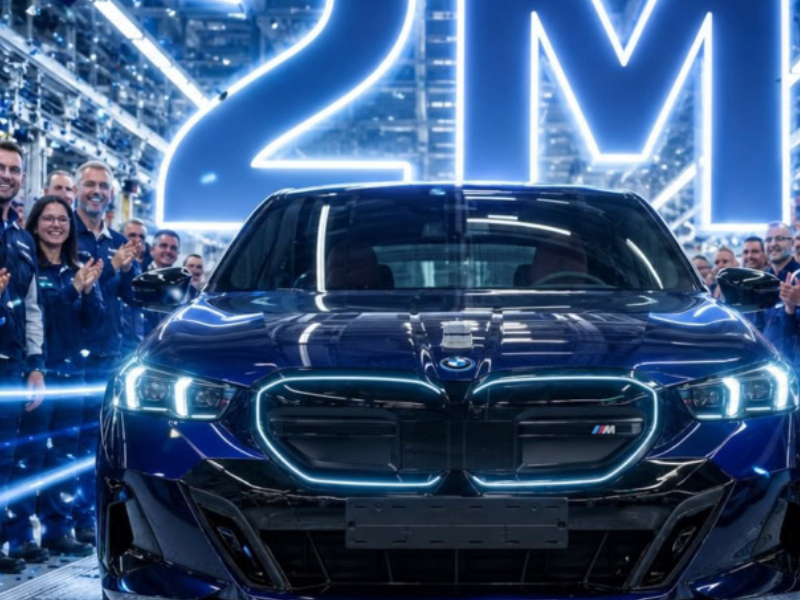 BMW تتجاوز عتبة 2 مليون سيارة كهربائية في تحول تاريخي نحو المستقبل