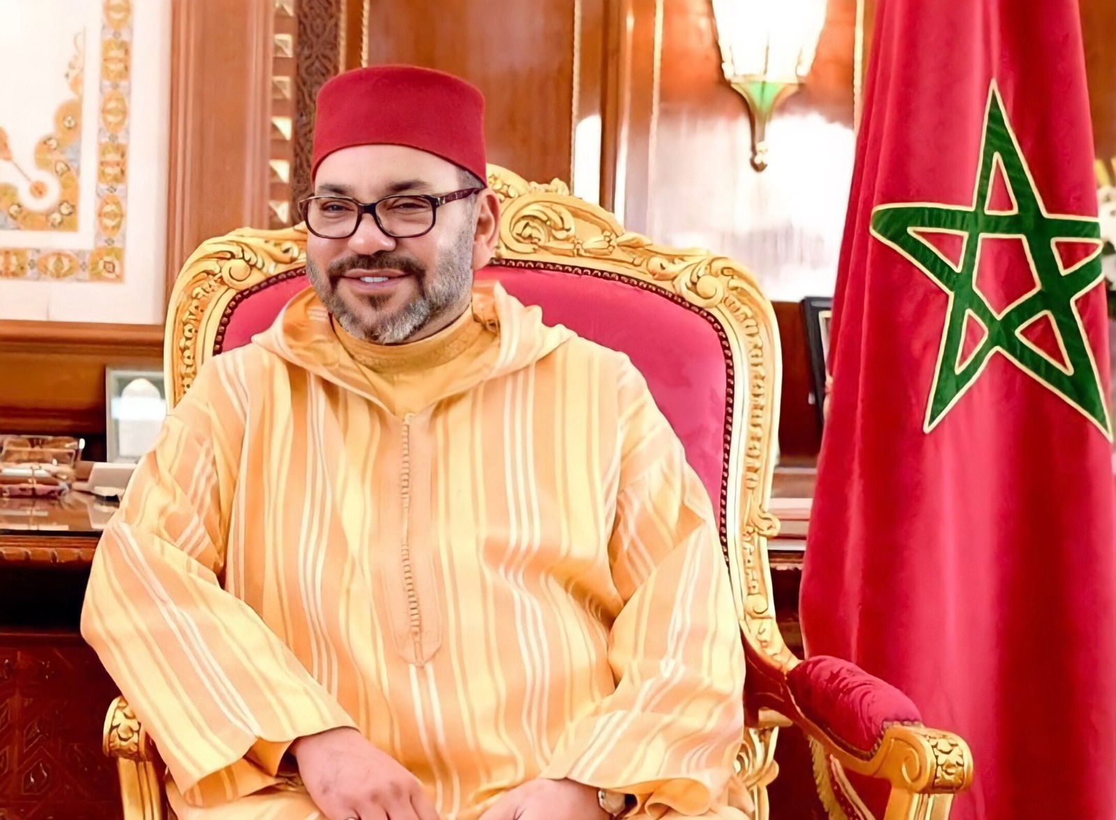 جلالة ​الملك محمد السادس يستقبل سفراء أجانب جدد بالقصر الملكي بالرباط