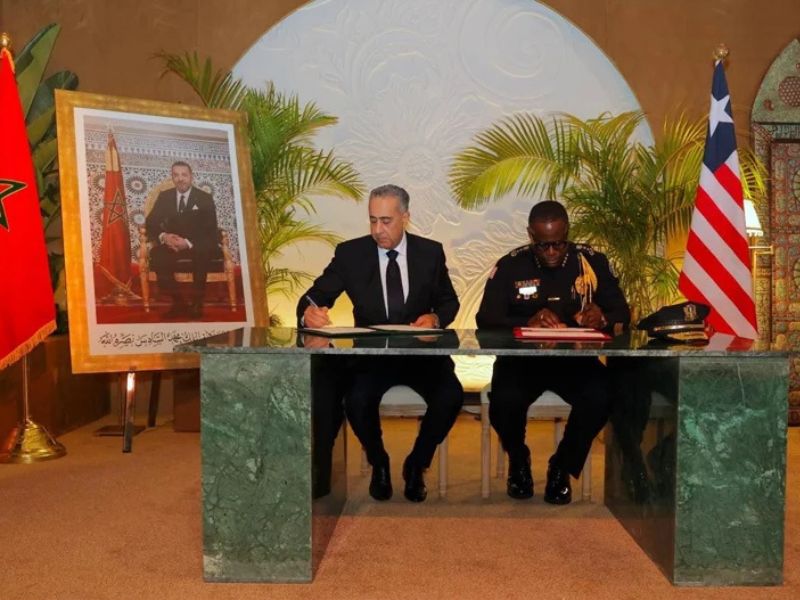 المغرب وليبيريا يعززان تعاونهما الأمني بمذكرة تفاهم