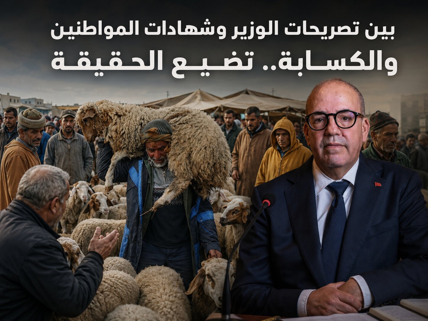 بين تصريحات الوزير وشهادات المواطنين والكسابة.. تضيع الحقيقة