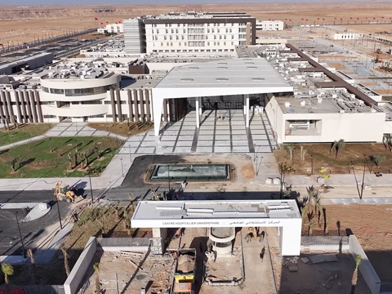 المركز الاستشفائي الجامعي بالعيون يقترب من الافتتاح لتعزيز العرض الصحي بالأقاليم الجنوبية