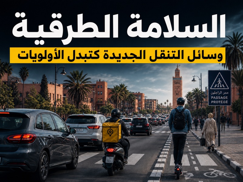 السلامة الطرقية: وسائل التنقل الجديدة كتفرض تبديل الأولويات