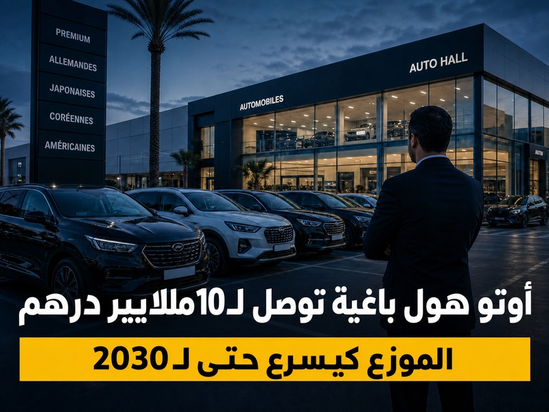 Auto Hall باغية تفوت 10 ملايير درهم: شنو كتعني هاد الخطة للسوق؟