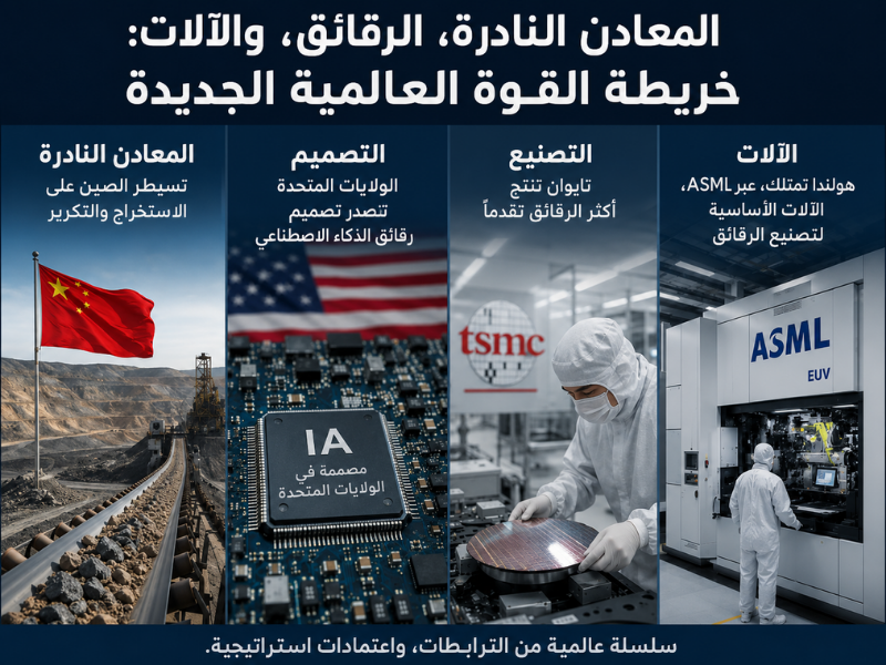 المعادن النادرة والرقائق والآلات.. هولندا على خريطة القوة العالمية الجديدة