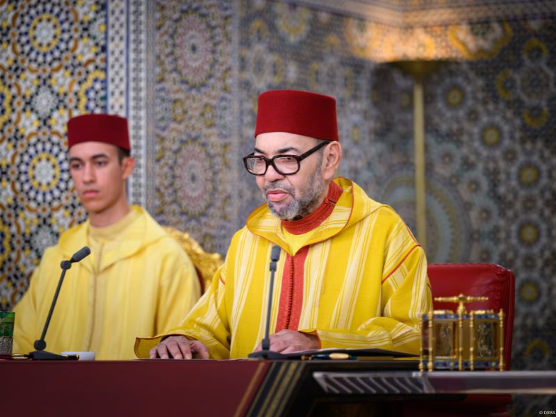 صاحب الجلالة الملك محمد السادس يوجه خطابا ساميا إلى الأمة بمناسبة عيد العرش المجيد