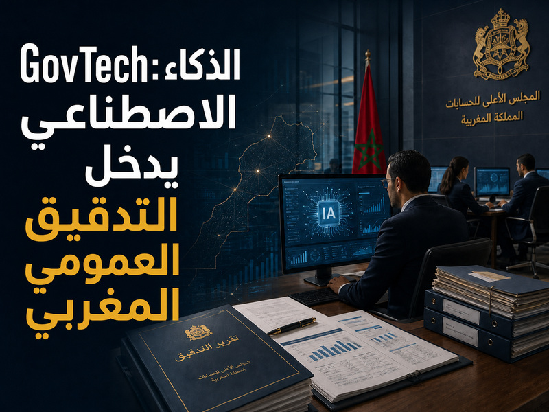 GovTech: الذكاء الاصطناعي يدخل التدقيق العمومي المغربي