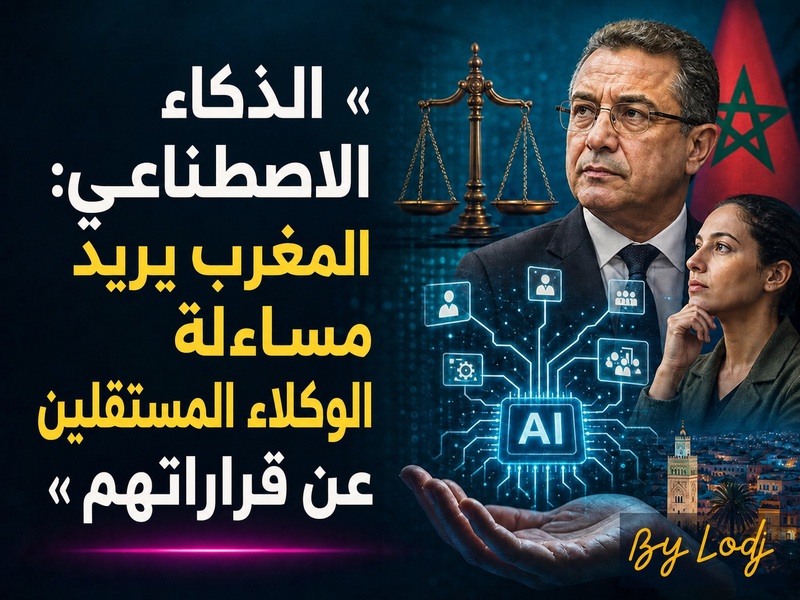 الرقمنة — الذكاء الاصطناعي: المغرب يريد مساءلة الوكلاء المستقلين عن قراراتهم