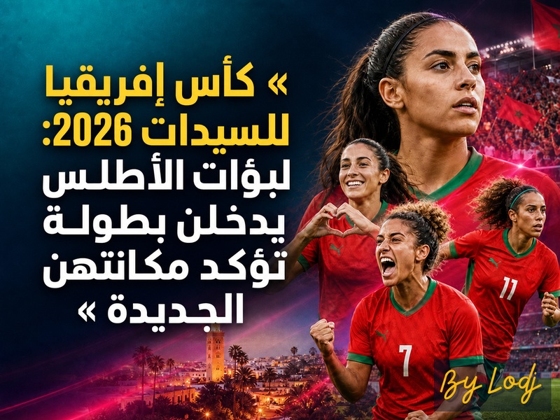 الرياضة — كأس إفريقيا للسيدات 2026: لبؤات الأطلس يدخلن بطولة تؤكد مكانتهن الجديدة