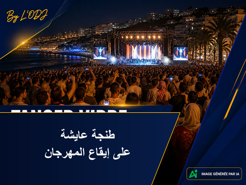 طنجة: مهرجان الشواطئ كيأكد الجاذبية ديالو