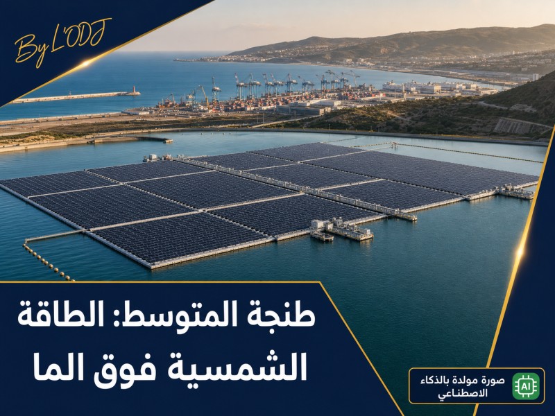 طنجة المتوسط: الطاقة الشمسية العائمة كتفتح طريق جديد فالمغرب