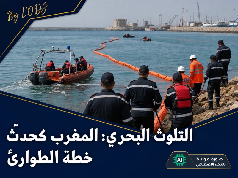التلوث البحري: المغرب كيحدّث خطة الطوارئ