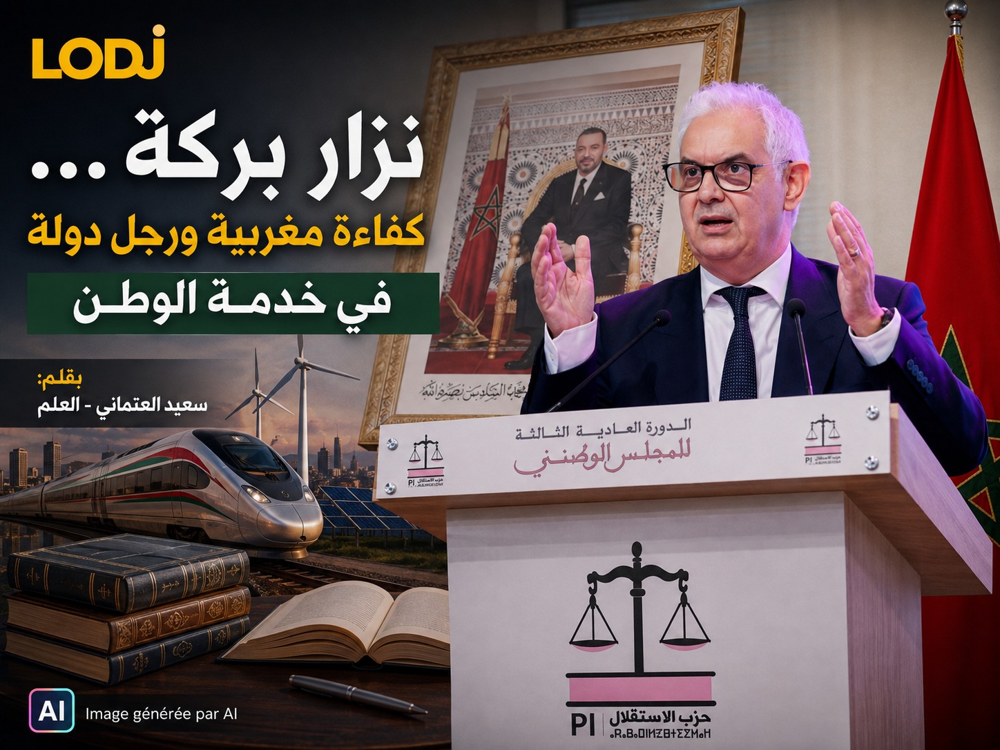 ​نزار بركة... كفاءة مغربية ورجل دولة في خدمة الوطن