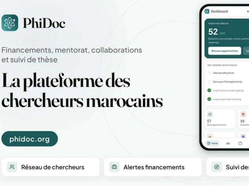 من مراكش.. منصة “PhiDoc” تراهن على تسهيل مسار طلبة الدكتوراه وربطهم بالفرص الأكاديمية