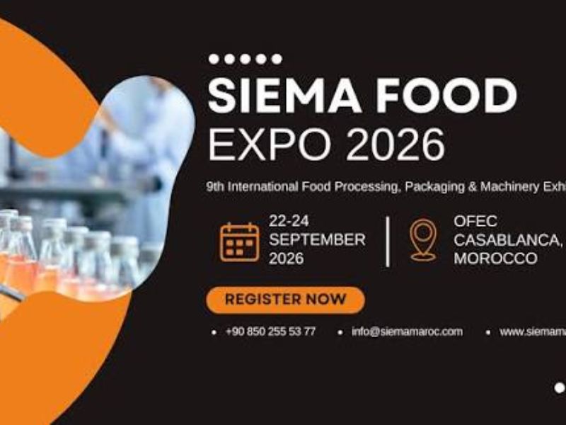 SIEMA 2026 بالدار البيضاء.. الأمن المائي والذكاء الاصطناعي في قلب مستقبل الصناعات الغذائية