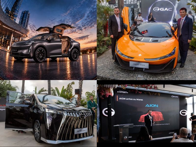 M-AUTOMOTIV تطلق GAC وAION وHYPTEC رسمياً في المغرب