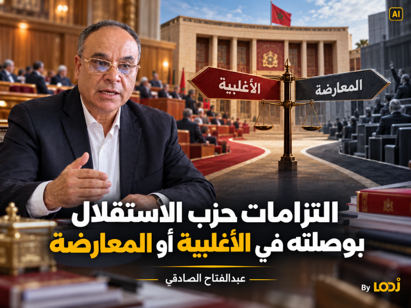 التزامات حزب الاستقلال  بوصلته في الأغلبية أوالمعارضة