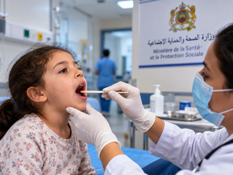 بؤرتان عائليتان للدفتيريا في سوس ماسة.. ما أعراض المرض وكيف يمكن للآباء حماية أطفالهم؟