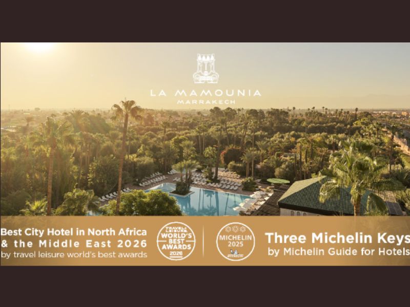 المامونية الأولى في المغرب وشمال إفريقيا ضمن اختيارات Condé Nast Traveler 2026
