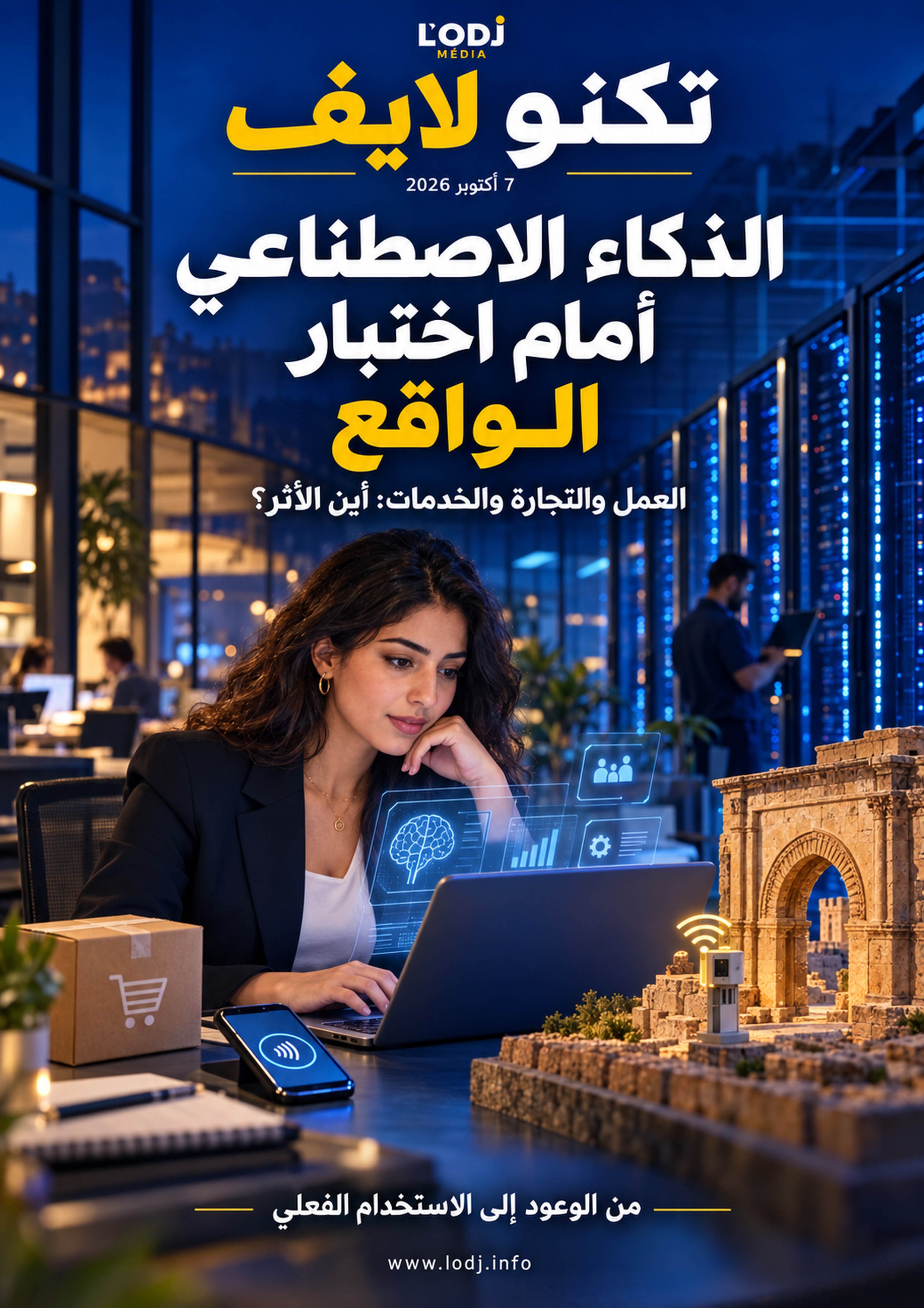 تكنو لايف: من وعود الذكاء الاصطناعي إلى اختبار الواقع
