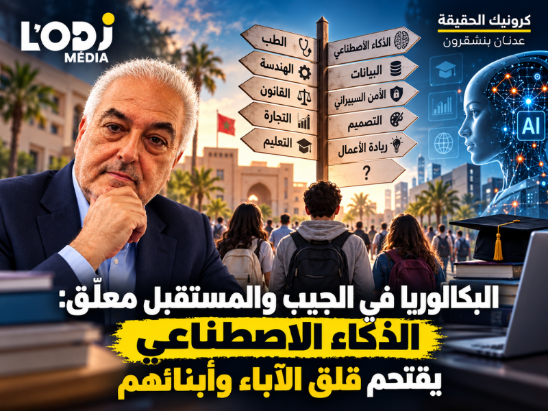البكالوريا في الجيب والمستقبل معلّق : الذكاء الاصطناعي يقتحم قلق الآباء وأبنائهم
