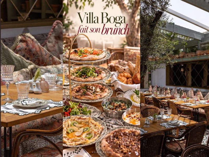 Villa Boga تطلق برانش أيام الأسبوع وعطلة نهاية الأسبوع في عين الذئاب
