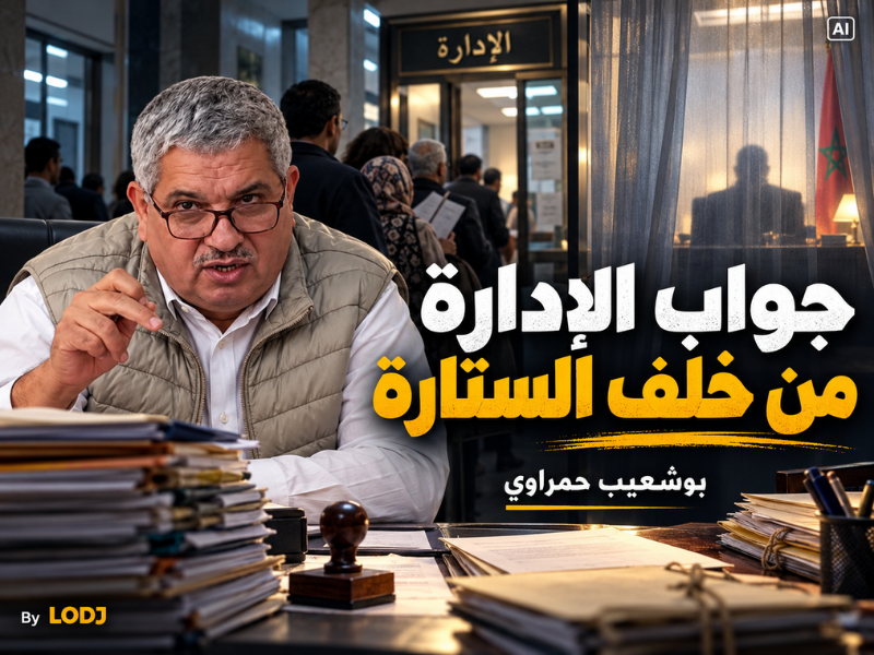 جواب الإدارة من خلف الستارة
