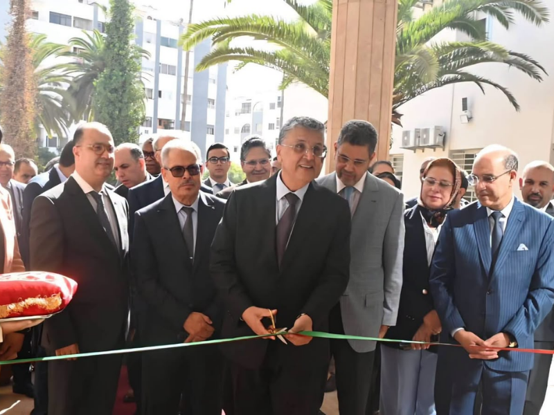 تدشين مقر جديد لمحكمة الاستئناف الإدارية والمحكمة الابتدائية الإدارية بالرباط بكلفة 15 مليون درهم