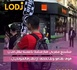 مشجع مغربي لابس التوني د المنتخب الوطني هز فوق كتافو مشة صغيورة وكيوت، لابسة كسيوة وردية بالوريدات، وناعسة فـ أمان الله