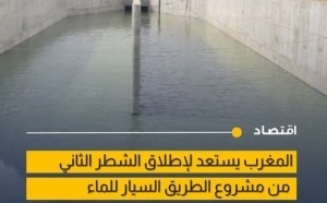 توسيع مشروع الربط المائي: نحو تحويل 700 مليون متر مكعب من المياه سنوياً.