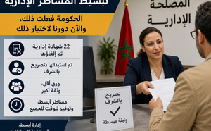 تبسيط المساطر الإدارية في المغرب.. إصلاح دخل حيز التنفيذ ورهانه الحقيقي حسن التطبيق