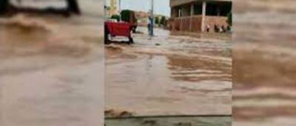 أمطار الخير والبركة تغمر شوارع وجدة