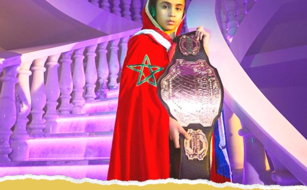 الطفلة المغربية أميرة طاهري تظفر بلقب بطلة العالم في " الكيب يوكسينج "