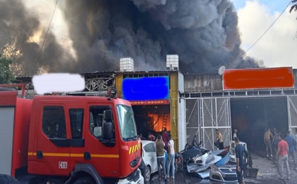 البيضاء: حريق يأتي على محلات بالفندق التقليدي "باشكو"