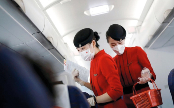إلغاء عدة رحلات جوية بسبب مرض ينتشر بين طواقم طياري شركة صينية