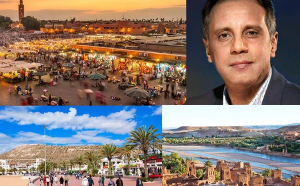النشاط السياحي بالمغرب سنة 2023 : توقع توافد اكثر من 14 مليون و 230 الف وافد و تسجيل قرابة 28 مليون ليلة سياحية و 105 مليار درهم. *الزوبير بوحوت*