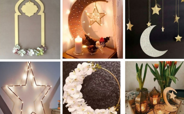 استقبلي رمضان في المنزل بحلة أنيقة، خمس أفكار سهلة لزينة رمضان