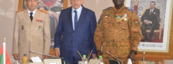 لوديي يتباحث مع وزير الدولة، وزير الدفاع وقدماء المحاربين ببوركينافاسو