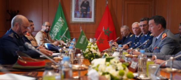 رئيس هيئة الأركان العامة للقوات المسلحة السعودية في ضيافة نظيره المغربي