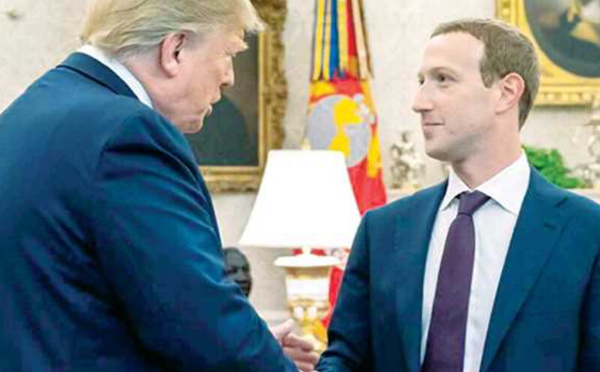 عشاء المصالح: زوكربيرج وترامب يطويان صفحة الخلافات في فلوريدا