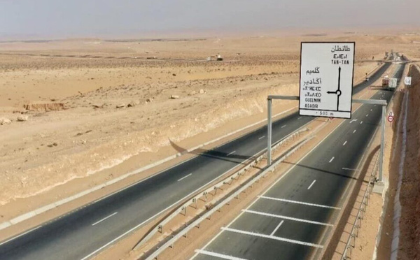 انتهاء العمل في الطريق السريع تزنيت-الداخلة : إنجاز ملكي يعزز البنية التحتية