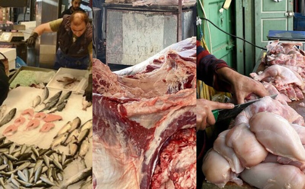 أسعار اللحوم والدجاج والسمك ترتفع قبيل رمضان.. والأسر تحت وطأة الغلاء"